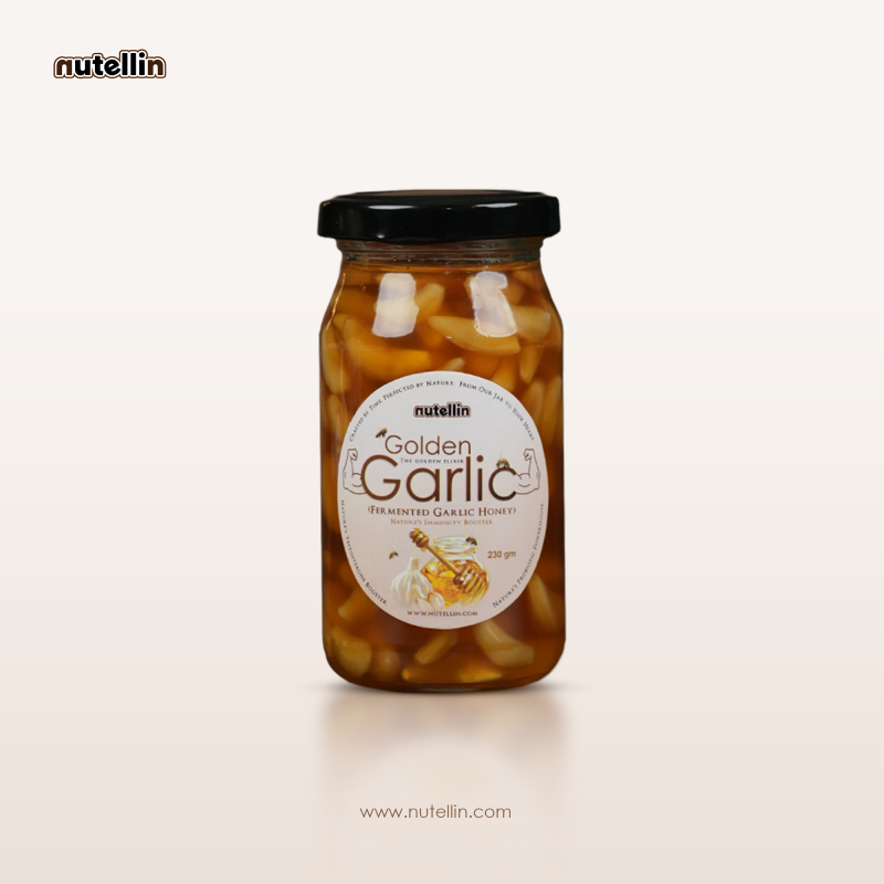 Golden Garlic Fermented Garlic Honey Blend- 230gm
